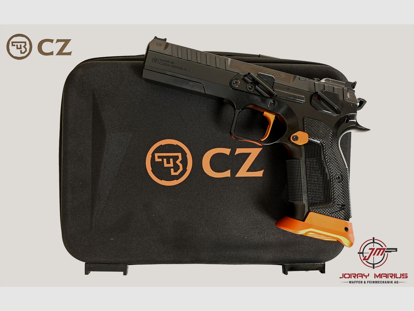 CZ TS 3 Orange Kansas City 9mm Para, Bild 3 von 4