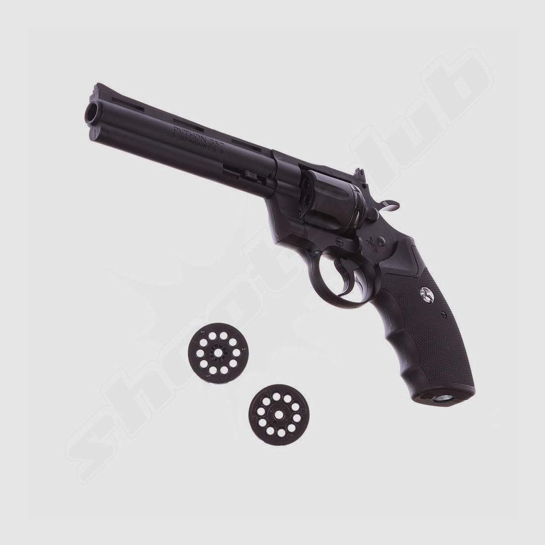 Colt	 Python 6 Zoll Koffer-Set 4,5mm Stahl BB & Diabolo