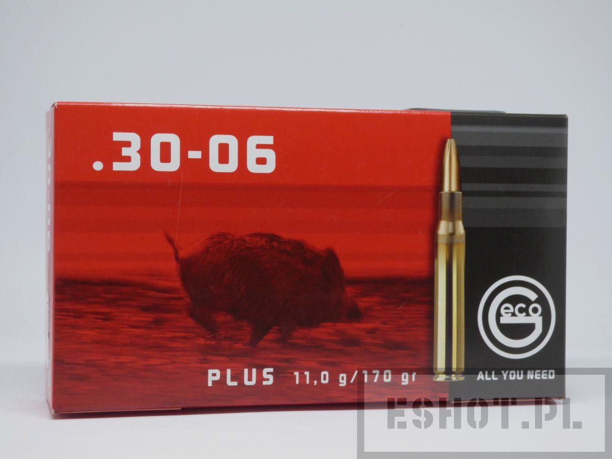 Munición GECO cal. .30-06 PLUS 11 g paquete de 20 unidades
