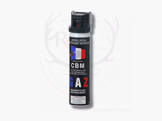 Bomba gazu CS obronna z pokrywką 75ML CBM