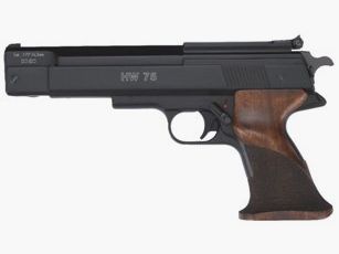 HW 75 Kal.4,50mm - Nussbaum-Matchgriff