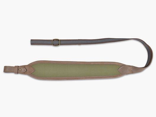 Bretelle de fusil en néoprène et cuir – Extra large – Vert