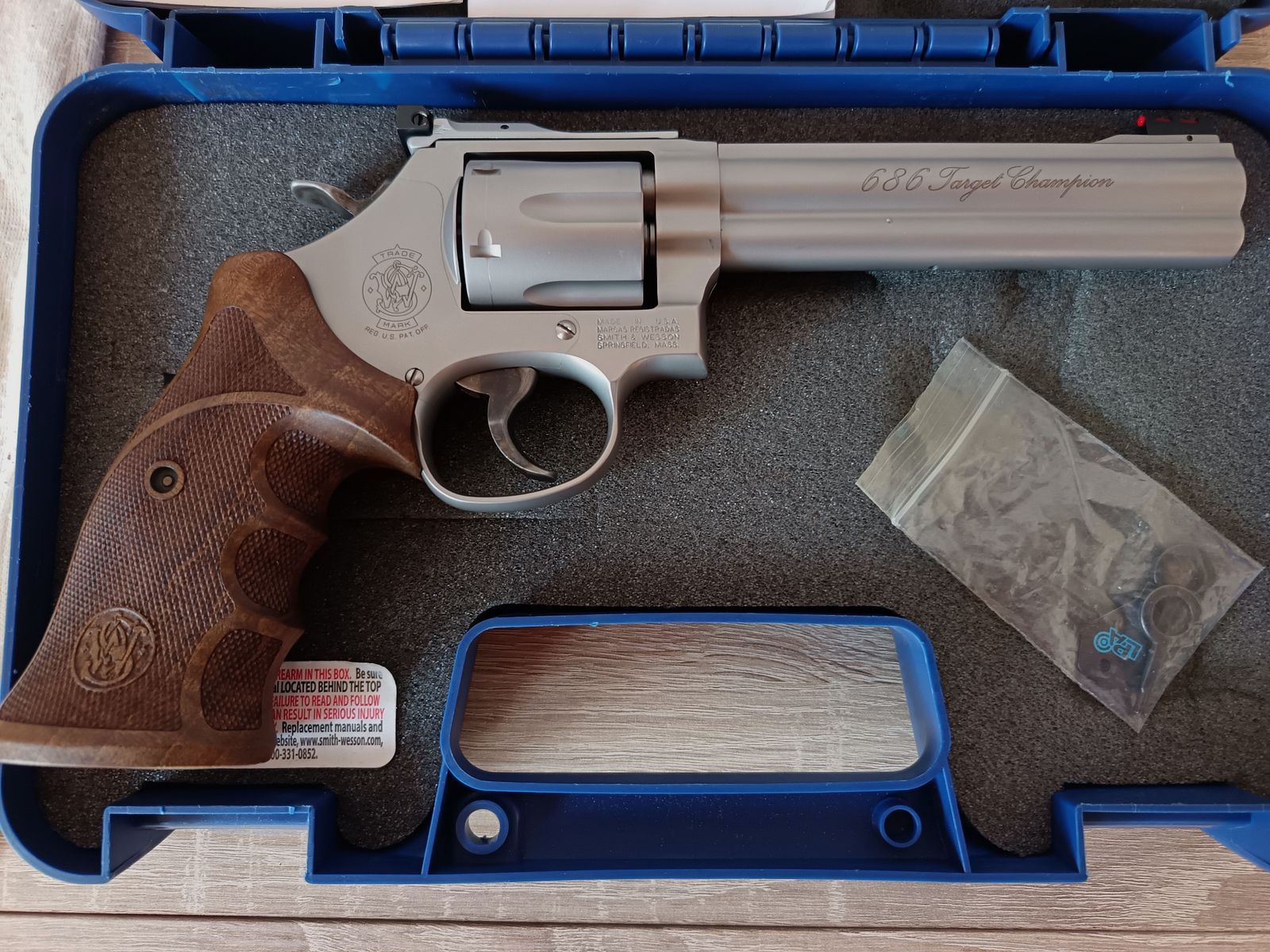 Smith & Wesson Mod. 686 Target Champion Revolver 