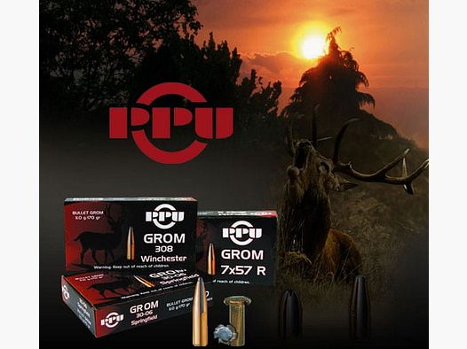 PRVI/PPU GROM .308 Win Teilmantel 170 gr. - 20 Stk