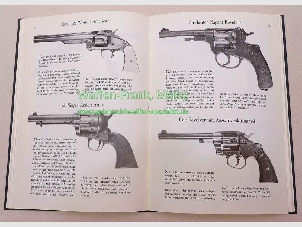 Différents fabricants de livres spécialisés/armes à feu 1300-1967