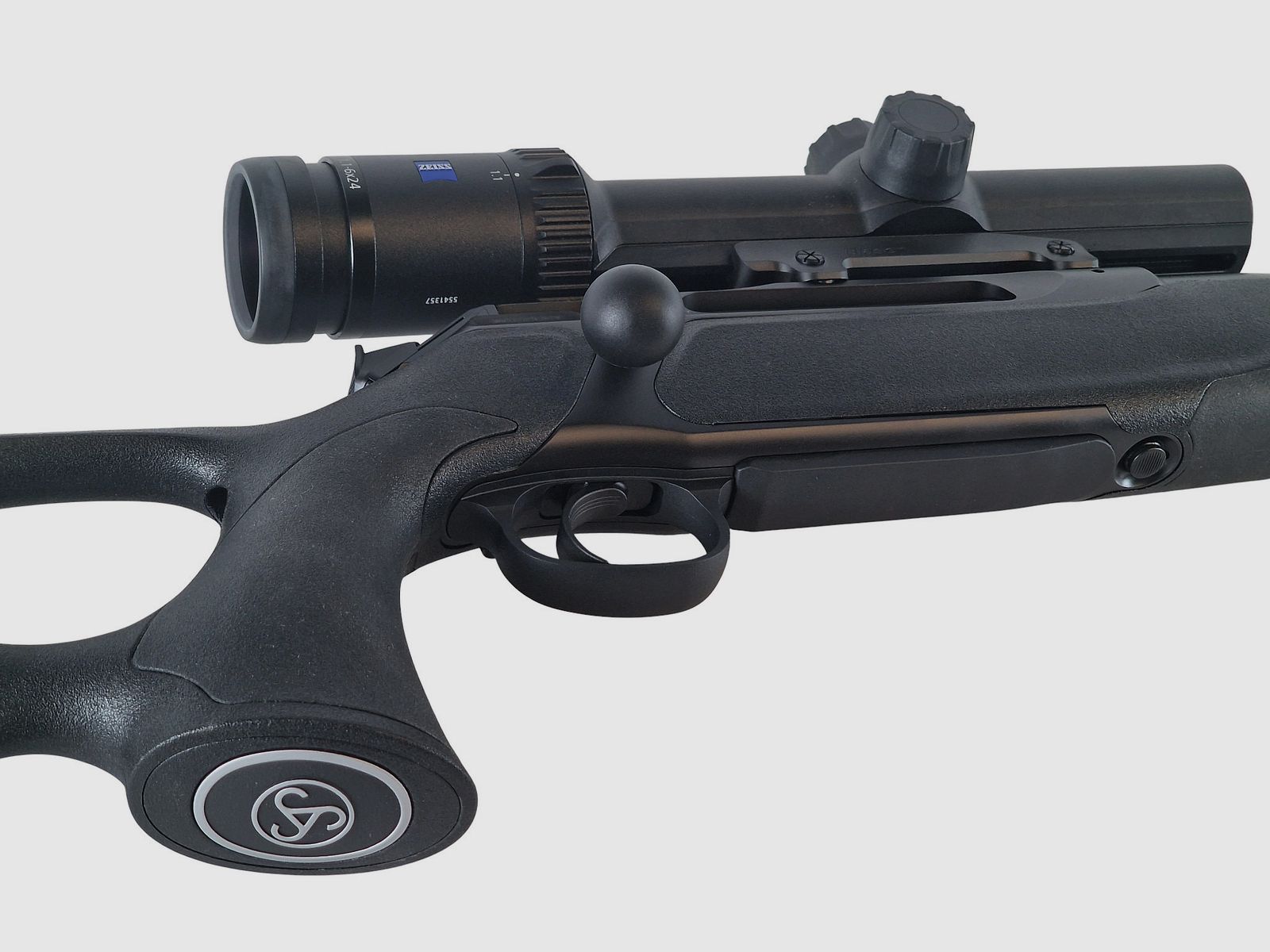 Drückjagd Sauer & Sohn 505 XT Synchro im Kal. 30-06 mit Schalldämpfer und Zeiss V6 1-6x24 sofort verfügbar