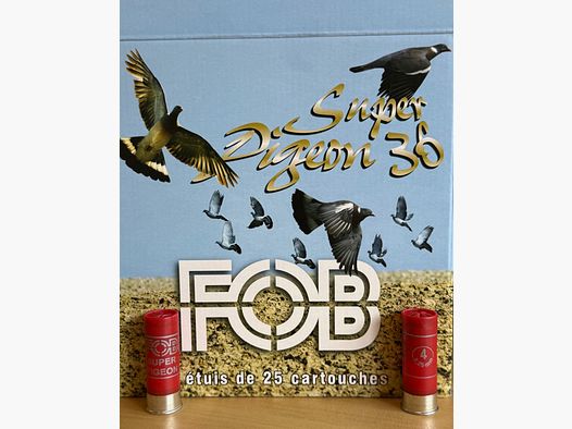 FOB Super PIGEON 36 - 12/70 - 36g - Lead - 100 shots