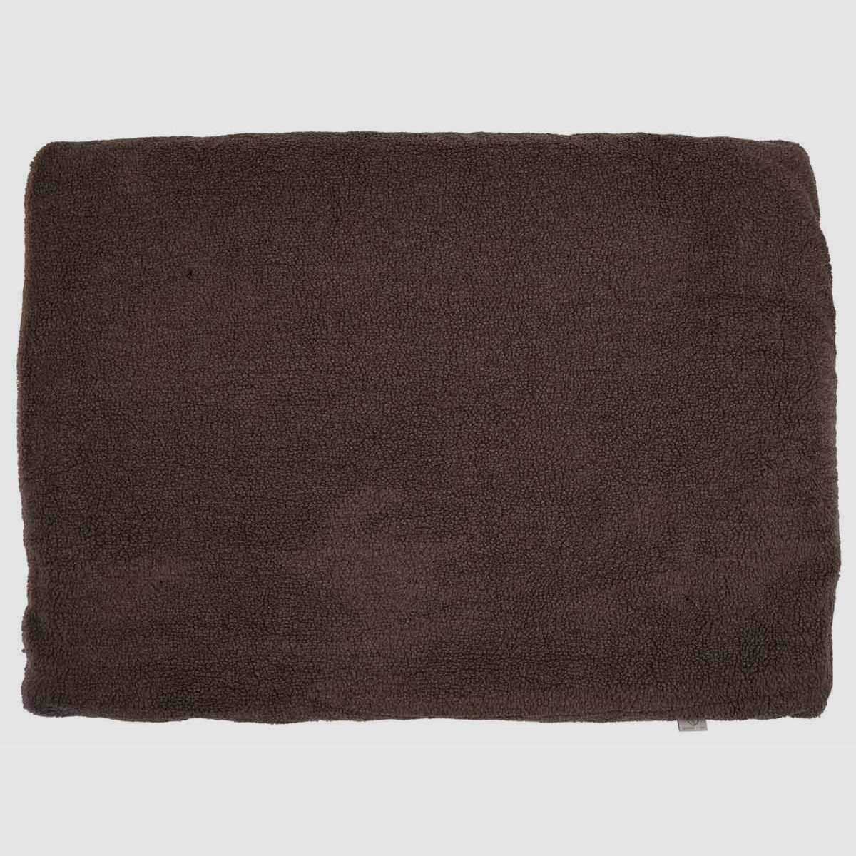 Hubertus Hundedecke 70x100cm / Braun aus Faserpelz