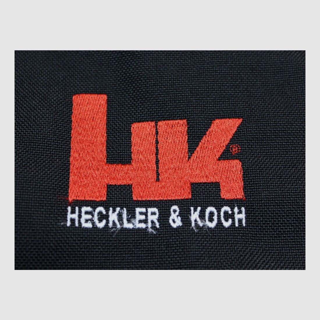 Torba Heckler & Koch H&K Range Cordura® czarna z haftowanym logo HK ok. 36x27x21 cm