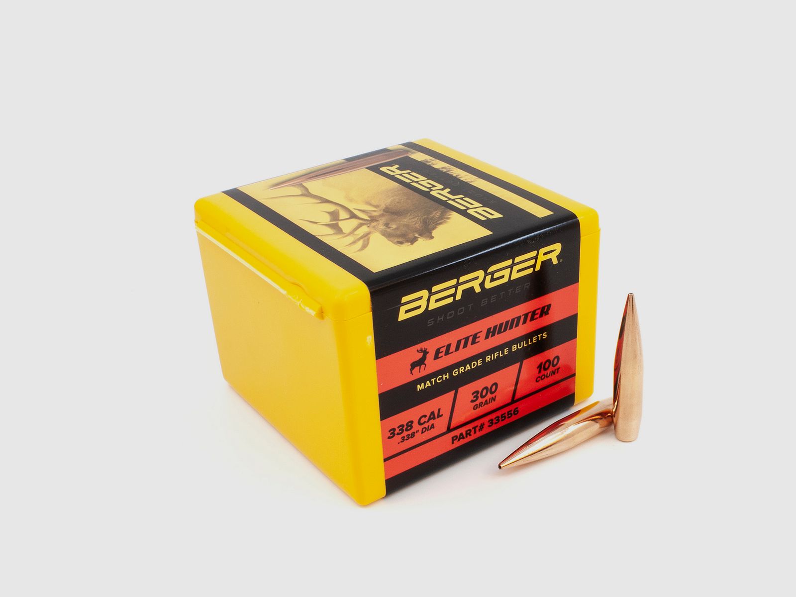 Berger Geschoss .338 Elite Hunter 300GR 100 Stück
