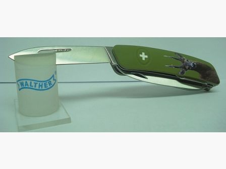 SWIZA coltello motivo Bock - 440, bloccaggio di sicurezza
