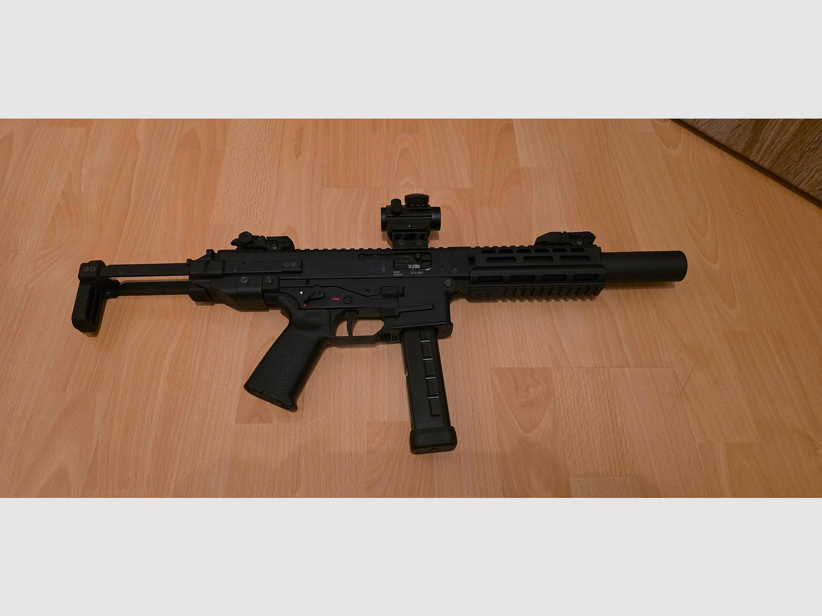 Airsoft Sammlung 1x Pdw 4x Pistole