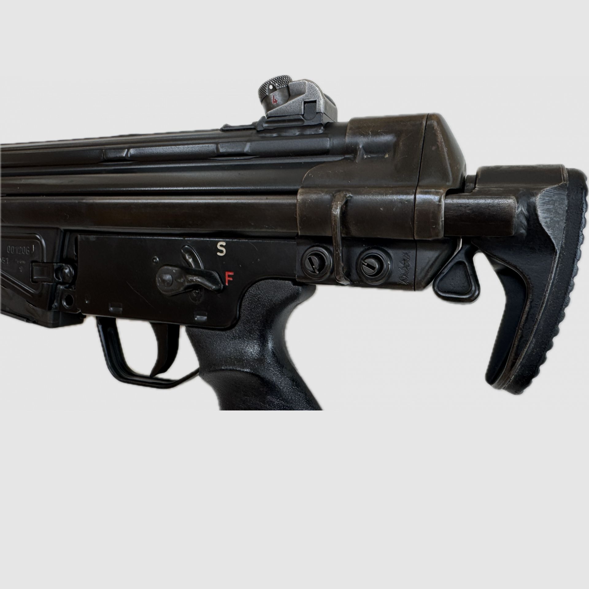 Heckler & Koch HK41 Selbstladebüchse – einschiebbare Fallschirmjäger-Schulterstütze .308 Win / 7,62×51 mm NATO