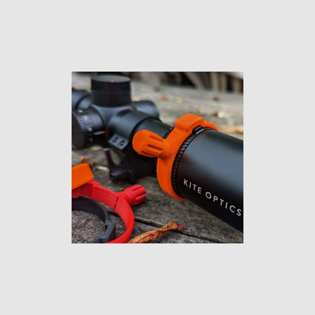 Für Kite K4: Schnellverstellhebel für Vergrößerungseinstellung