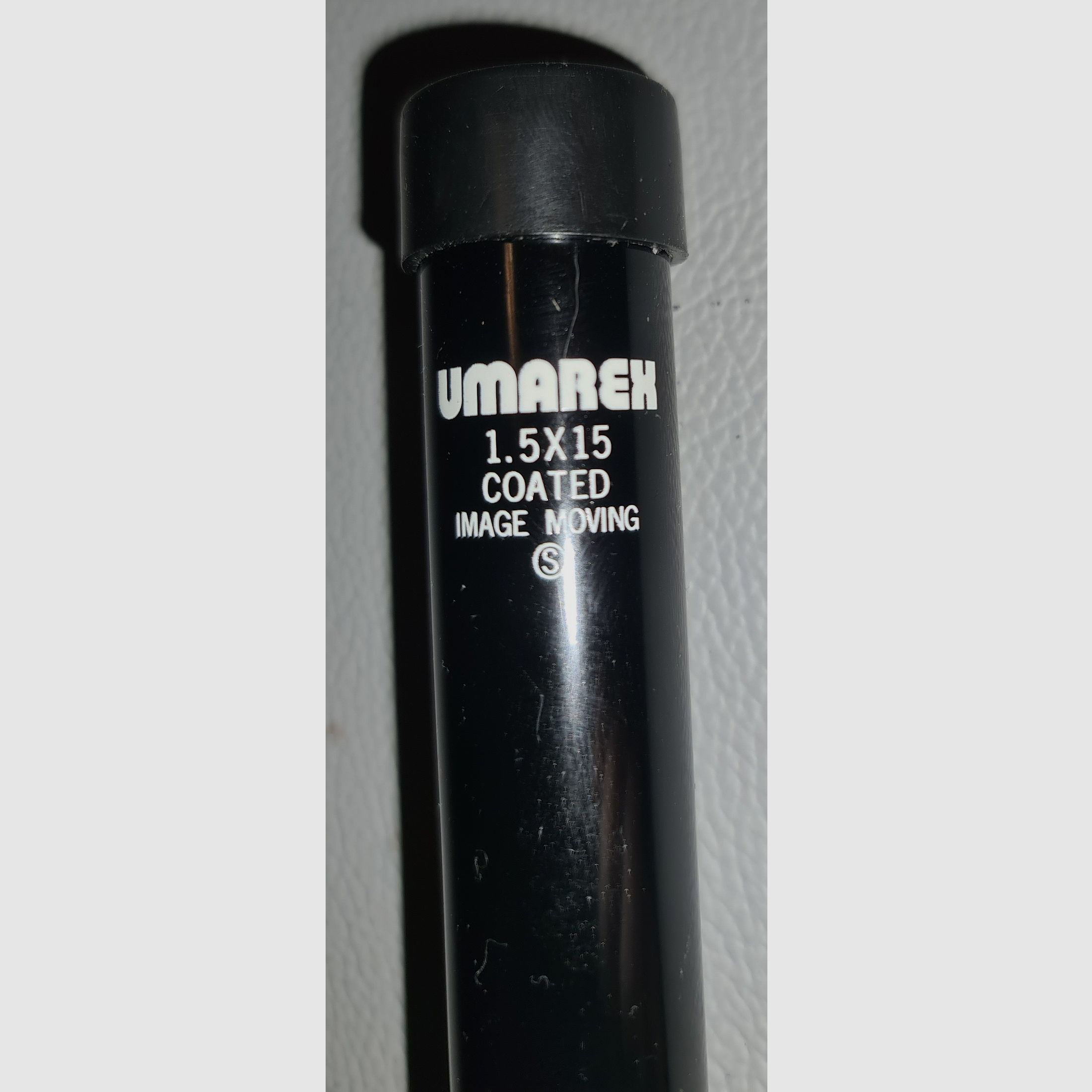 PISTOLA CON MIRINO VECCHIA ZFR UMAREX 1,5 x 15 COATED / + ZFR LUCIDO 2,5 x 20 USATO / ! LEGGERE LA DESCRIZIONE !, immagine 2 di 8