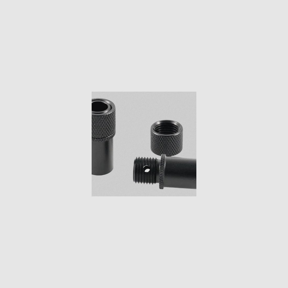 Schalldämpferadapter M10x1 auf 1/2UNF, Bild 1 von 9