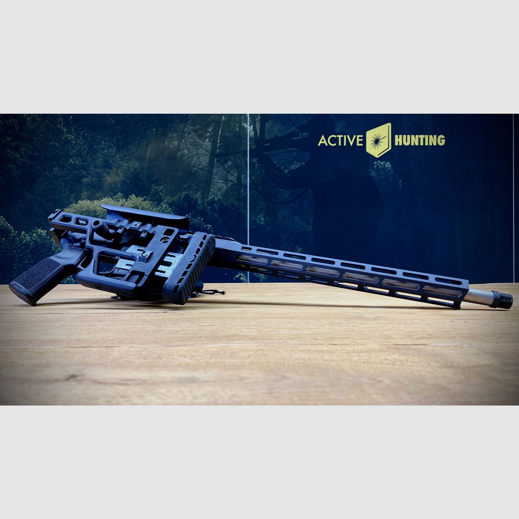 Sig Sauer Cross Rifle / .308 Win. / LL 16" / 5 Schuss Mag. / M-Lok Vorderschaft / Klappschaft 