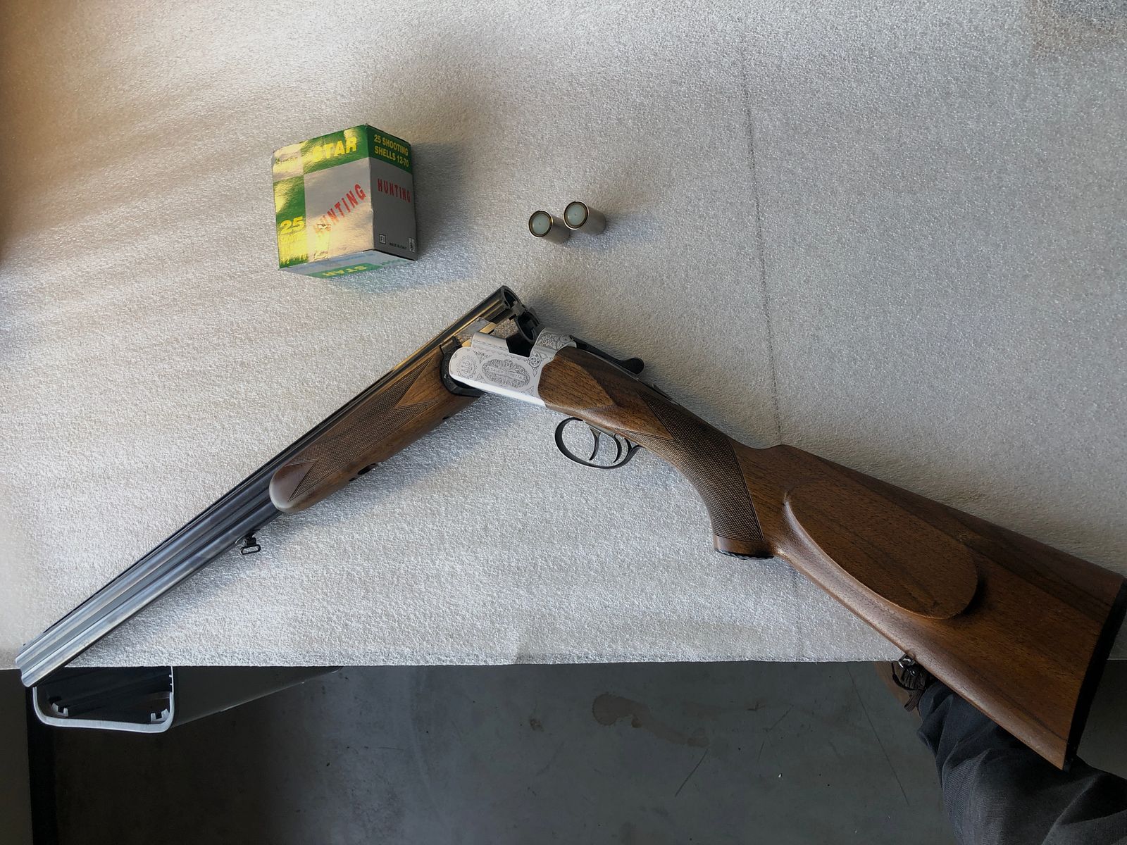 Sauer Beretta Bock Doppelflinte, Kal. 12-70