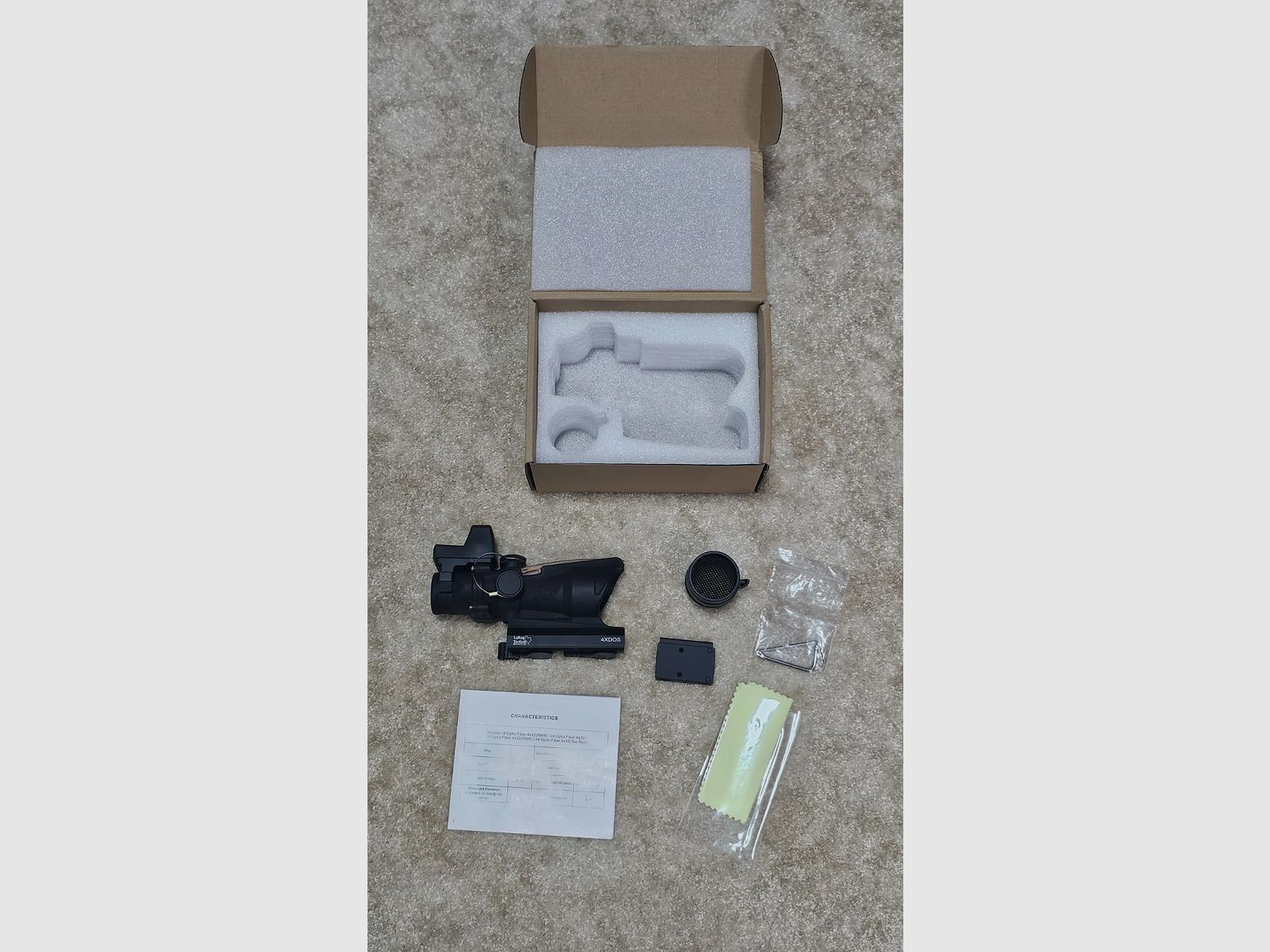 Trijicon ACOG TA31 RMR .223 BDC, Militairglas van de VS, NIEUW