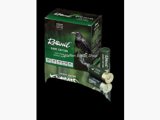 Édition de jeu Rottweil Corbeau 12/70, 2,9 mm 25 pièces