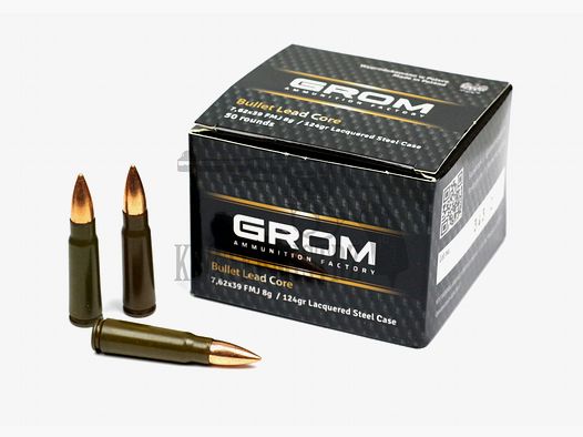 Munition 7,62 x 39 mm GROM