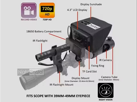 Dispositivo de visión nocturna Megaorei M2A Professional