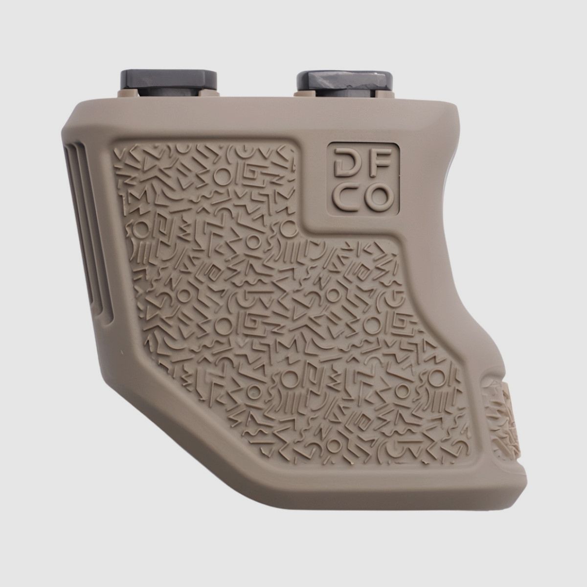 Die Free Co – Tiger Claw Grip Vertical Grip – M-Lok – FDE, image 1 of 6