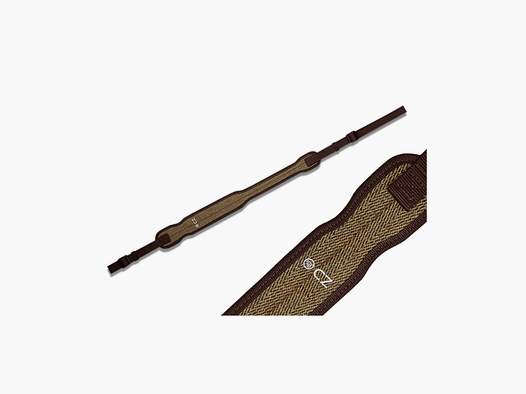 Cinghia per fucile CZ nylon / rubber - tweed