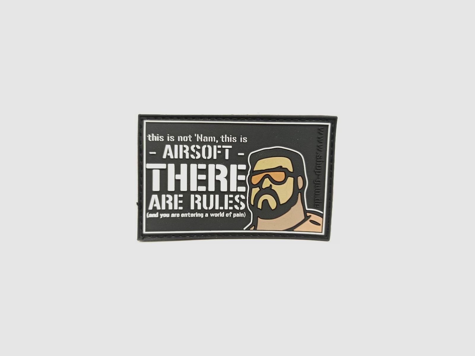 "THERE ARE RULES"-Patch