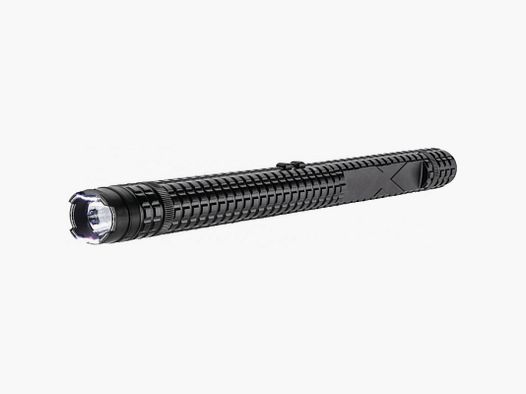 PAŁKA SHOCKER LAMPA AKIS X8 - 10 000 000 WOLTÓW - 300 LUMENÓW CZARNY 35CM ŁADOWALNY