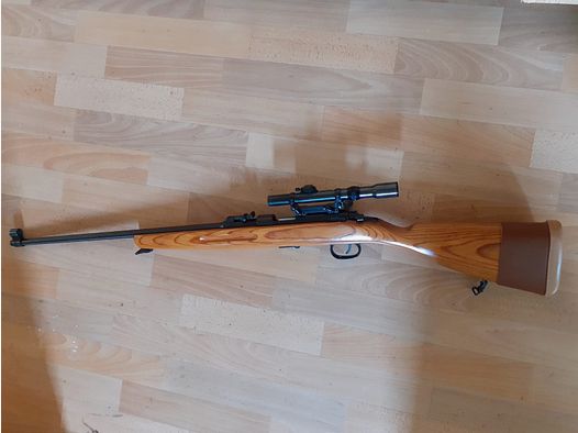 Langwaffe Suhl Repetierbüchse Sport Kal. 22LR mit Zielfernrohr 4x