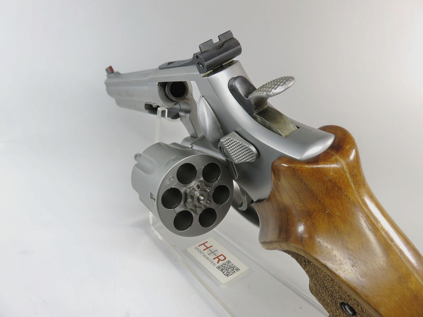 Revolver Smith & Wesson Mod 686-5 Target Champion | .357 Mag. | 6 inches | Nill grip | Excellent condition