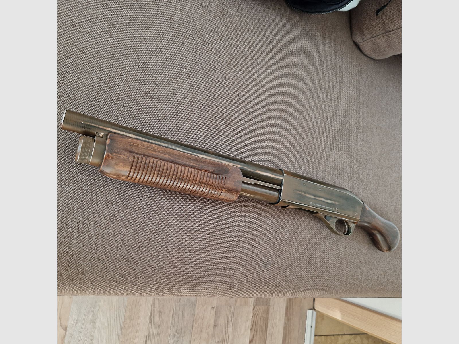 R.A.M CAM870-DB Devil Battle Worn Edition Pump mit F Kennzeichnung 2020gun cal. 0.68