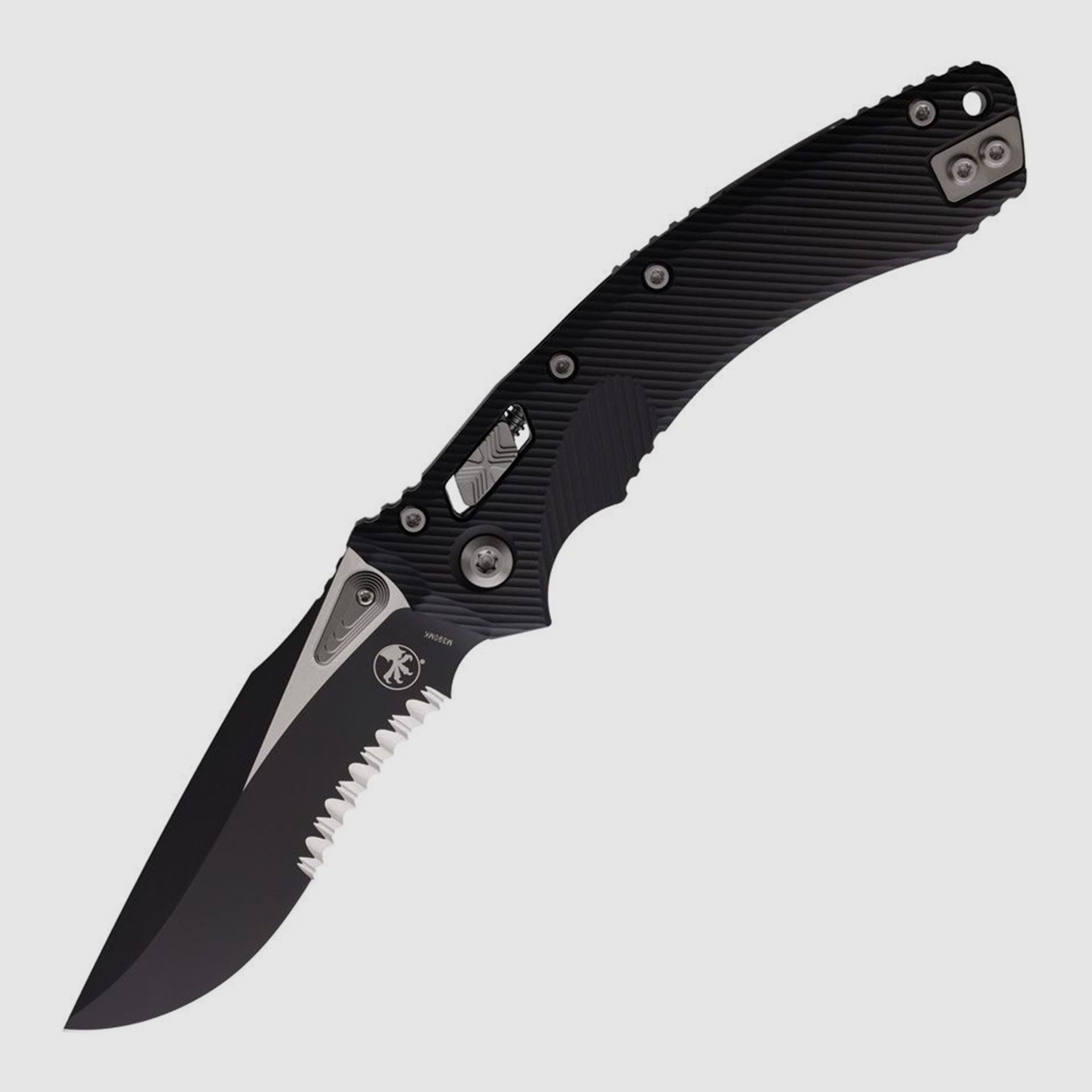 MICROTECH Amphibian Ram-Lok alluminio nero, immagine 1 di 2
