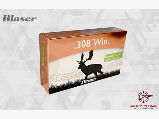 .308 Win Blaser CDC 10.4g 160gr Bleifrei