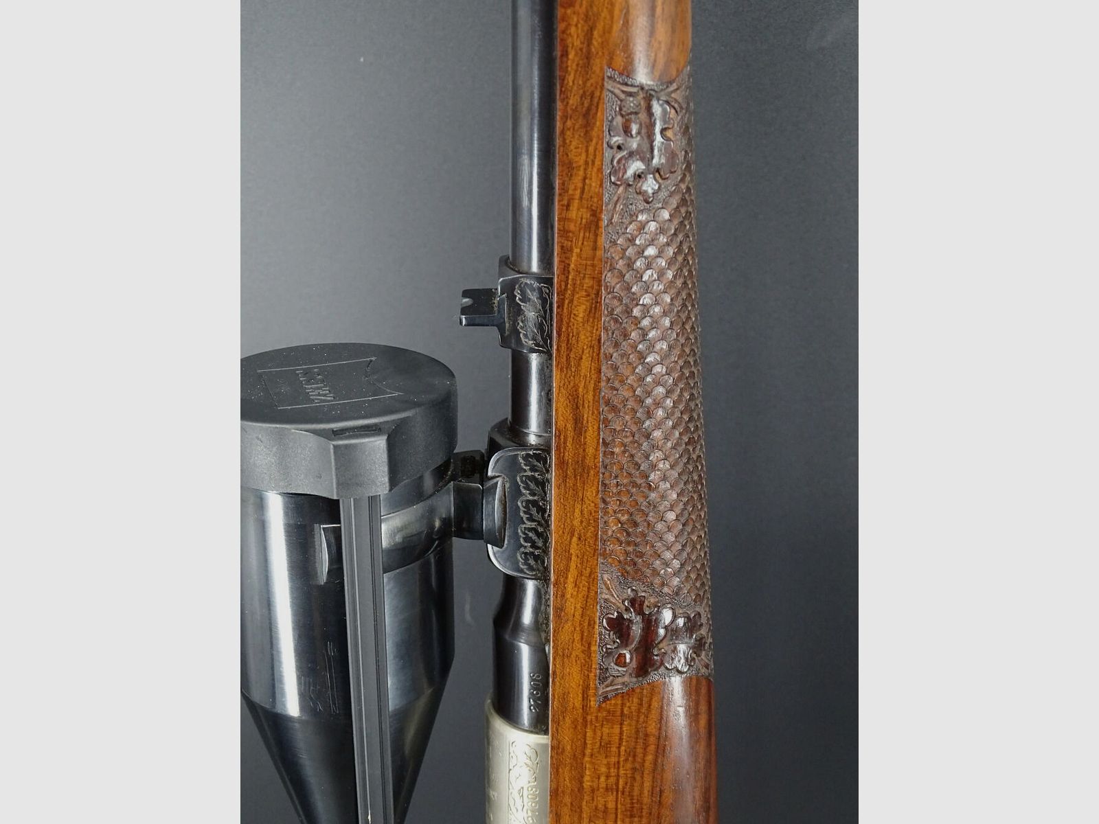 Steyr Schoenauer Mod GK FULL ENGRAVING caliber 7x64 Kahles steel Diasta 8x52 GK collection liquidation