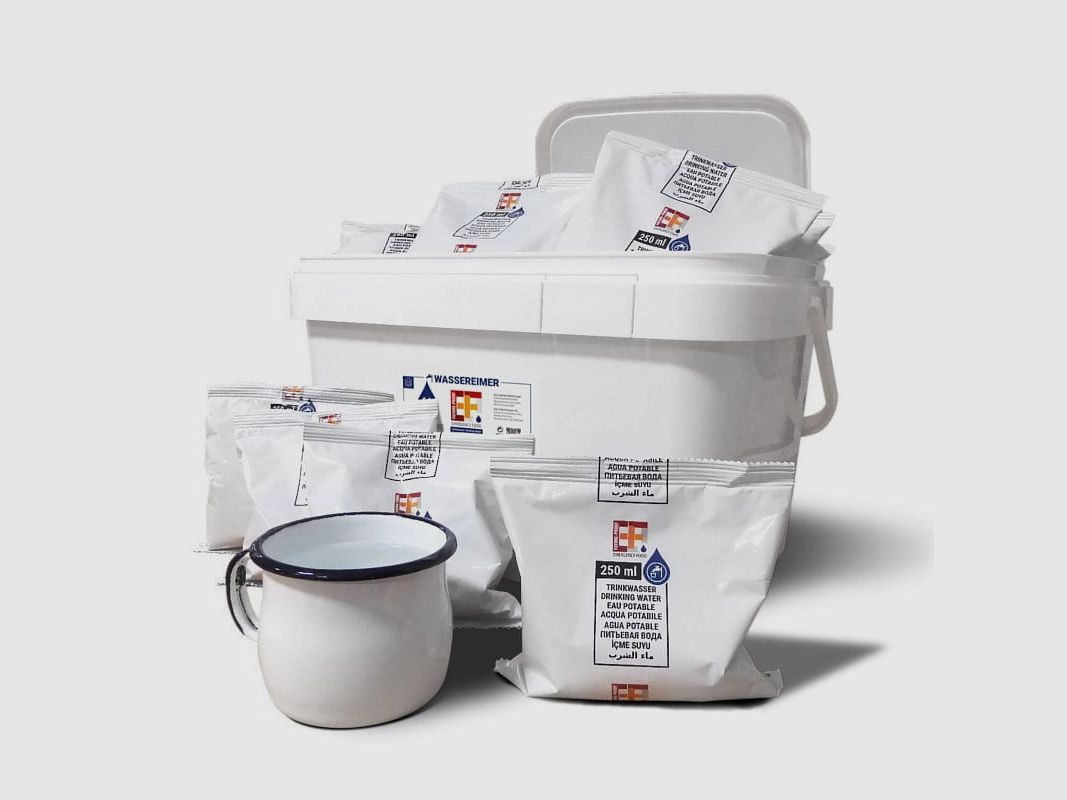 CONVAR EF Cubo de agua potable 6 L