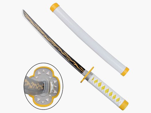 Mini Katana Agatsuma Zenitsu Złoty Demon