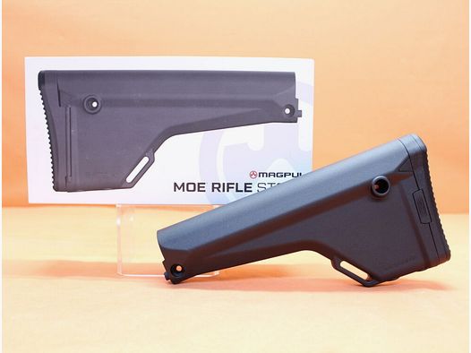 Magpul AR-15: Buttstock Magpul MOE (MAG404-BLK) Rifle Stock Polymer Black/ Festschaft schwarz