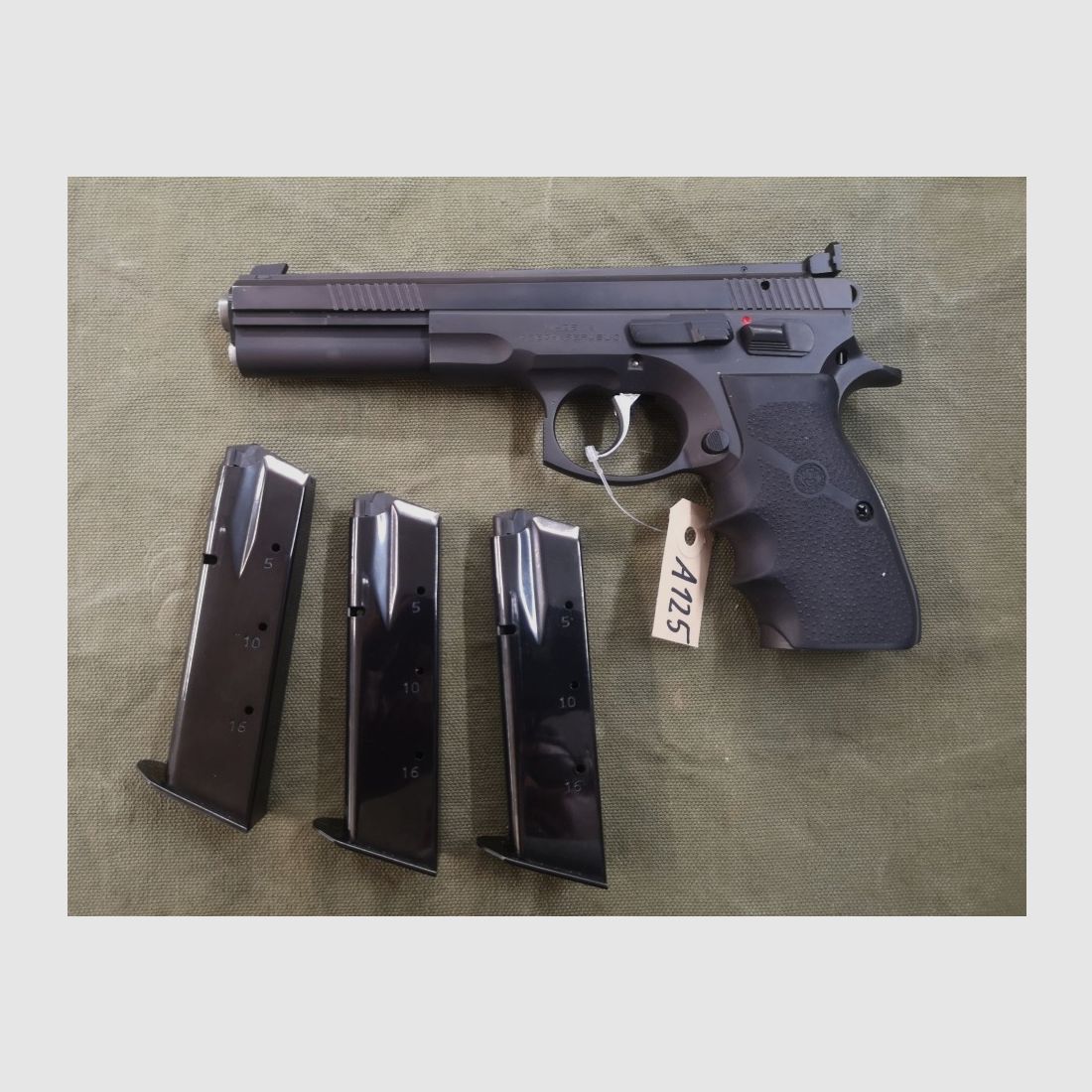 CZ75 Sport II SA (Sport 2) Oschatz Tuning 6" Matchpistole CZ SP01 Viper