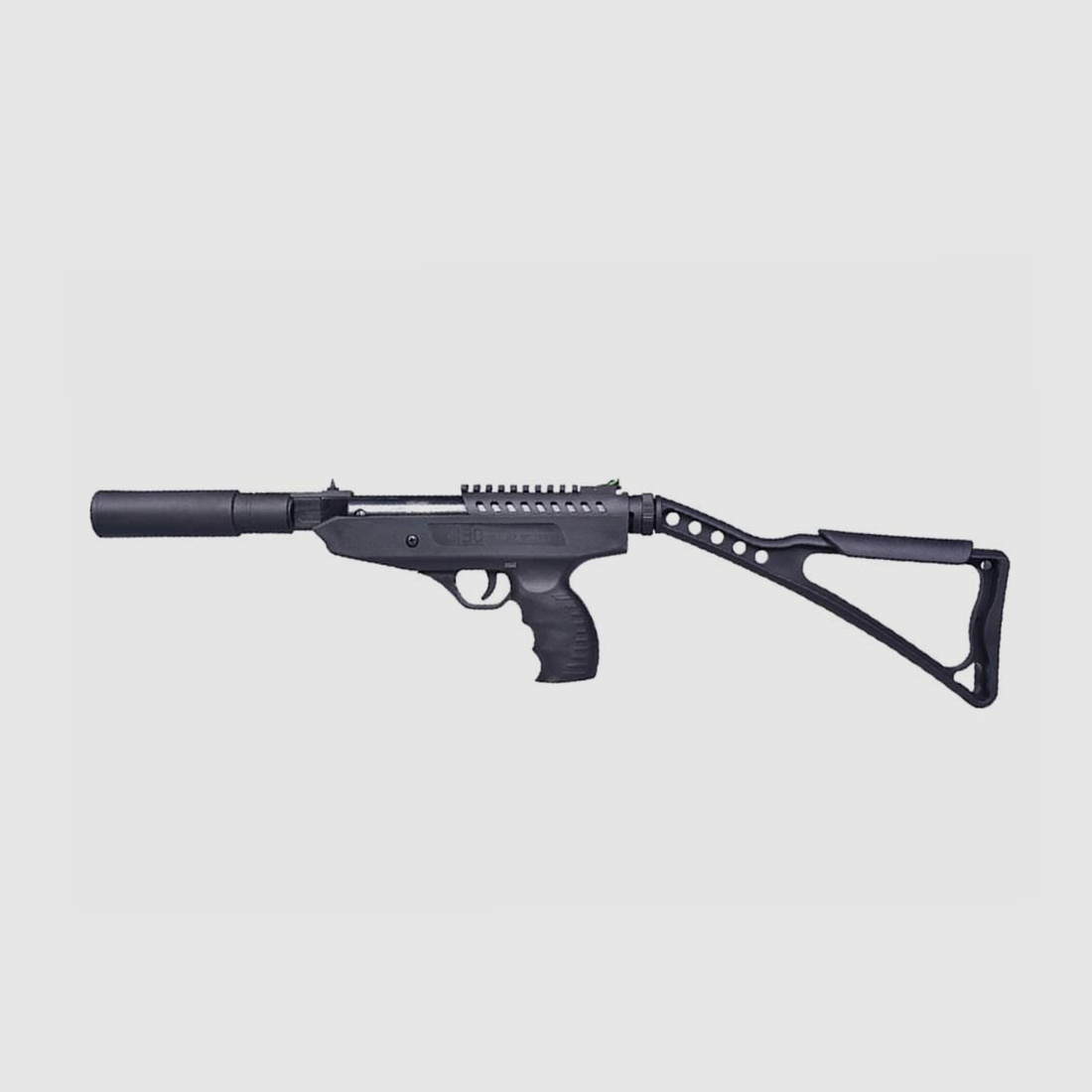 BO Manufacture Hitman Pistola ad aria compressa .177 + shoXx Plinking, Diabolos 3x