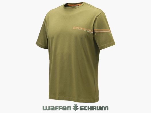 T-Shirt Uomo Beretta Lines Dark Earth