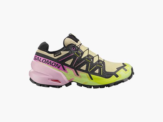SALOMON – DAMEN – SPEEDCROSS 6 GTX W Bog/Dawn Pink/Acid Lime
