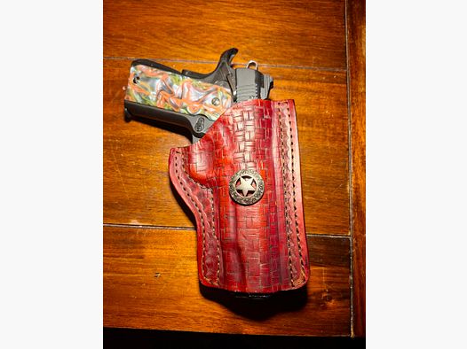 Lederholster handgenäht für 1911