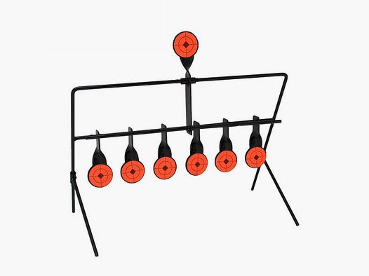 7-Platten-Reset-Spinner-Zielscheibe