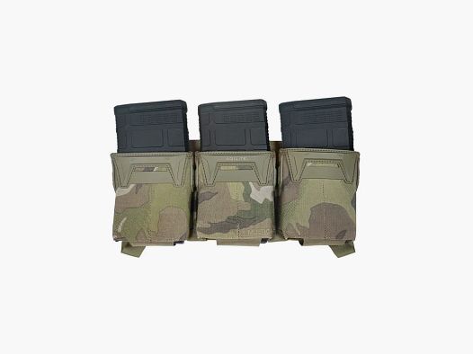 Pincer Placard 308. Drievoudige magazijnpouch (Multicam) Agilite