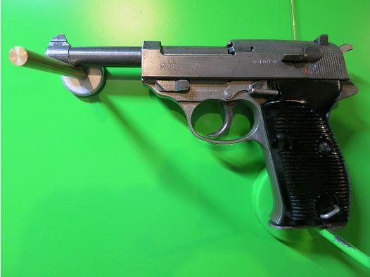 HP Walther P38 (P.38), Wehrmacht byf 44, WaA 135, 9 mm Luger, orig. Mauser/Oberndorf Lizenzfertigung      #24