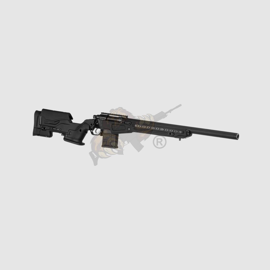 AAC T10 Bolt Action Sniper Rifle Black -F-