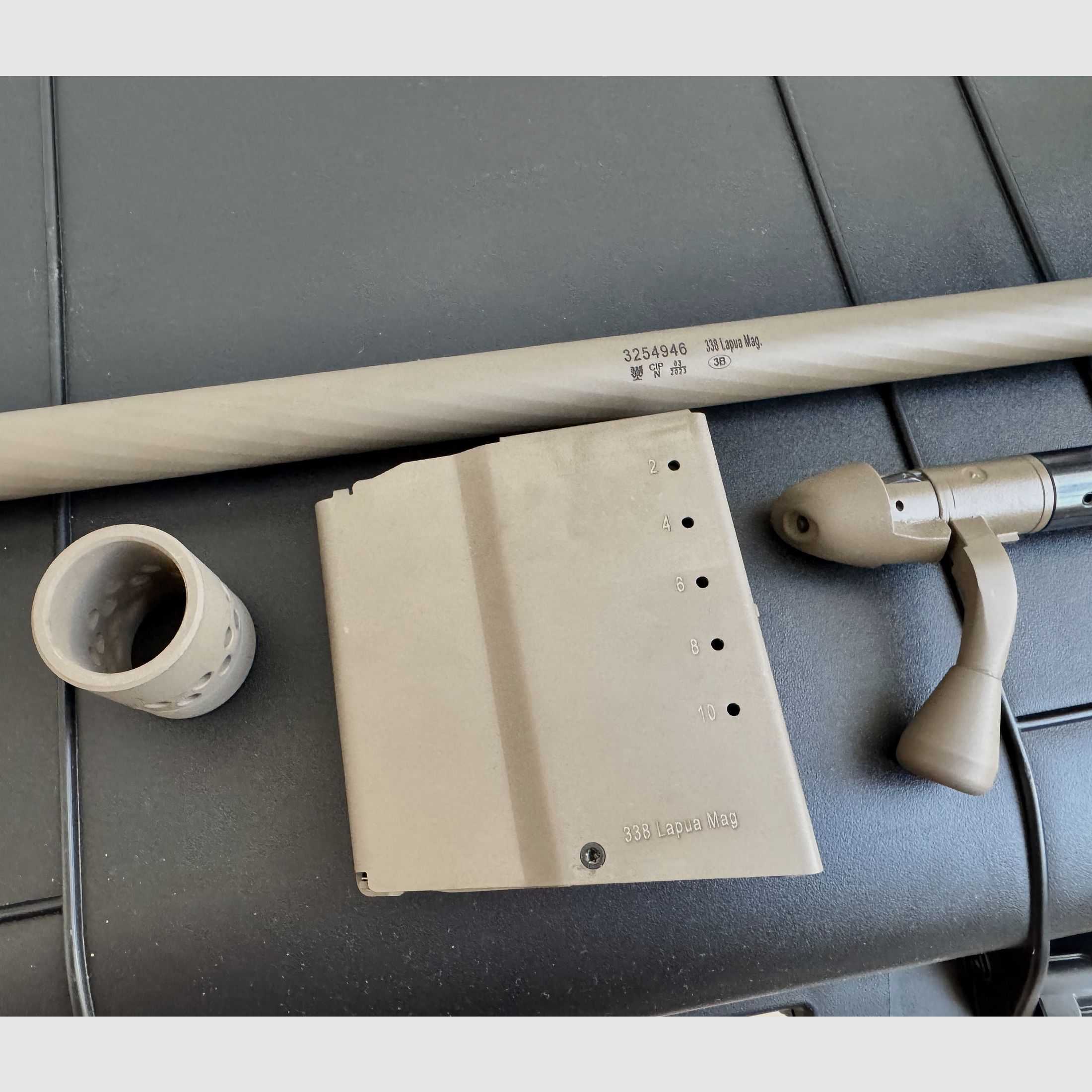 Ekskluzywne kompletny zestaw – Steyr SSG M1 w .338 Lapua Mag. z wymienną lufą 6.5 Creedmoor i akcesoriami premium