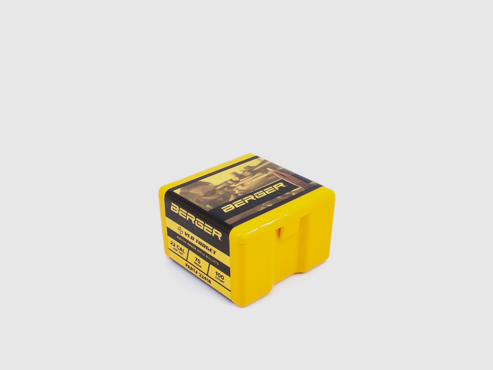 Berger Geschoss .22 VLD Target 70GR 1000 Stück